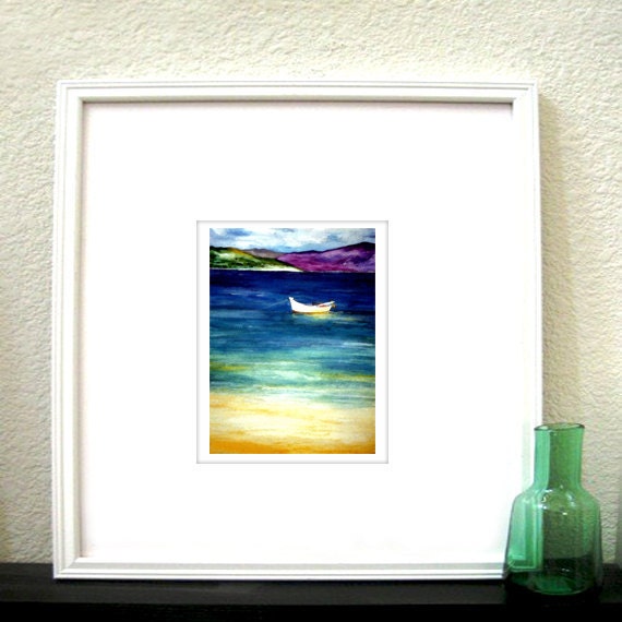Jamaica ACEO Caribbean Ocean Seascape Print