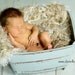 Baby Photo Props Blanket. 2x2 Knit, Furry Cream Shaggy Texture 'Wholesome' PuffPelt Rug Children