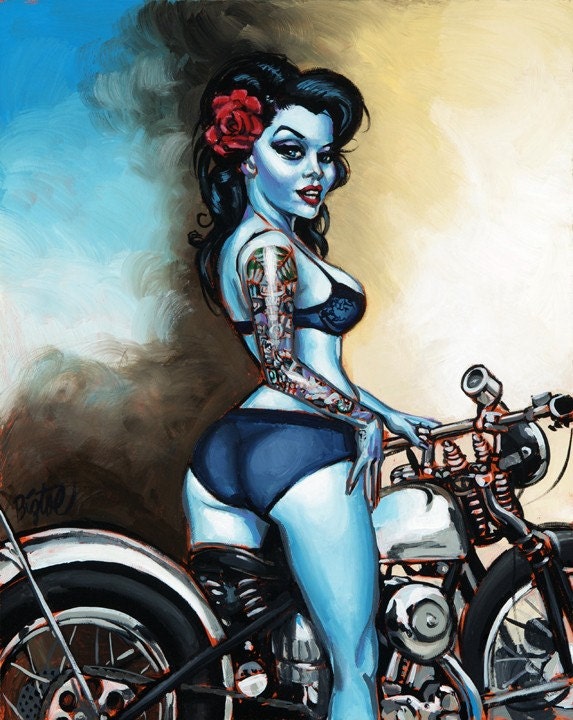 BigToe's Rebelle Limited Edition Art Print