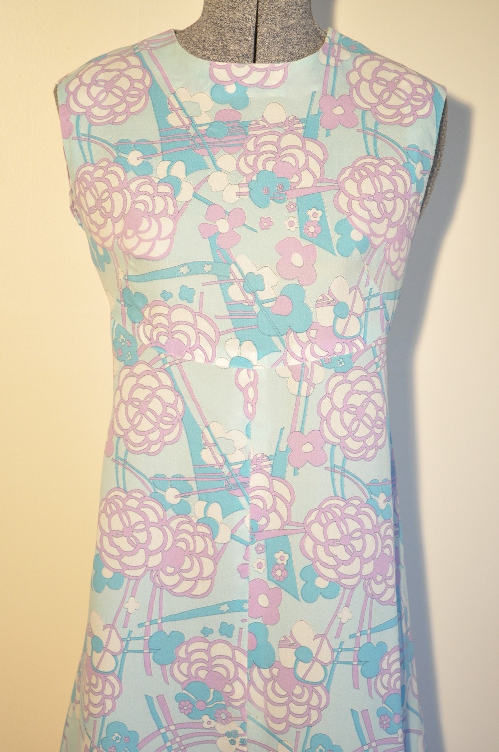 SALE-Handmade Vintage 60's Shift Dress