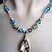 Cleopatra'sTeardrop- Stunning Crystal Pendant Necklace