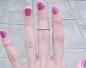 upper finger band // bronze