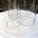 Wedding centerpiece White Triple Wine Bottle Candle Holder Hurricane Lamp