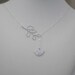 Bird Charm Necklace, Silver Lariat Necklace, Leaf Branch, Bird Jewelry, Sparrow Charm, Birthday Gift, Everyday Wear, Mothers Jewelry