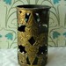 Brass CANDLEHOLDER is beautifully cut out