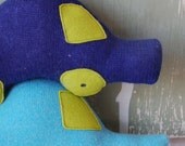 UPCYCLED CASHMERE STUFFIE - Electric Car/ various colors