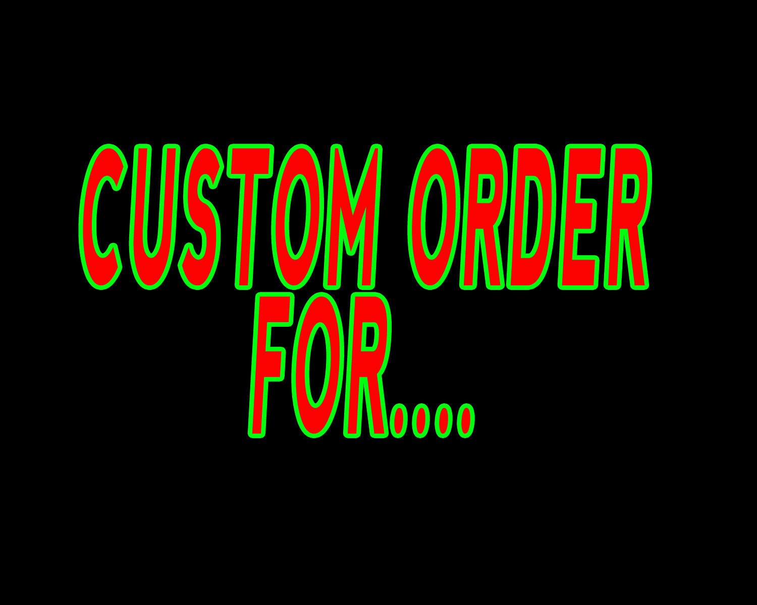 Custom Order  20X30 Poster Size Print