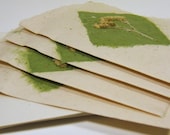 Sale-Four Hand Made Paper White  Floral Cards--Birthday, Sympathy, Congratulations, Wedding