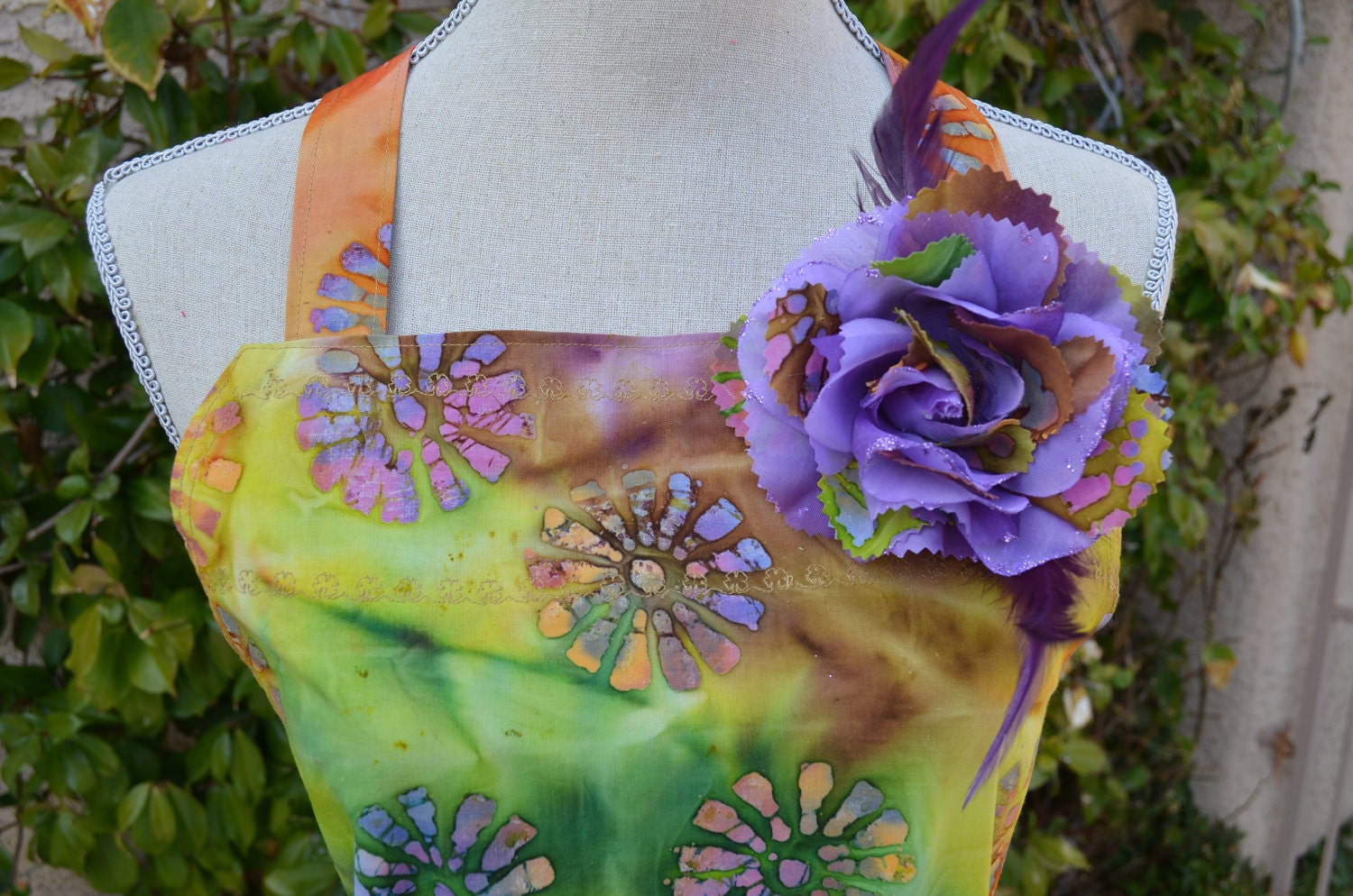 You're Gravy Will Be Wavy In This Woodstock Tye Dyed Inspired Apron