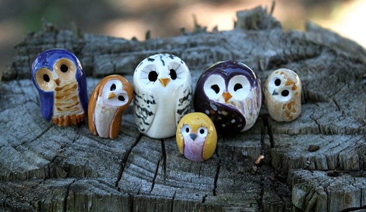 Yellow Pygmy the Clay Owl: Harry Potter Inspired Owlery