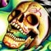 Dia De Los Muertos Pin Up Girl With Sugar Skull - Memories By Carissa 8x10