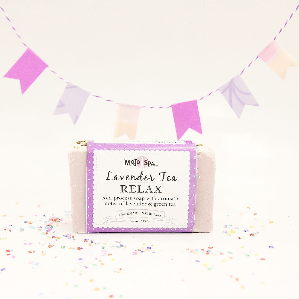 Lavender Tea Cold Process Body Soap