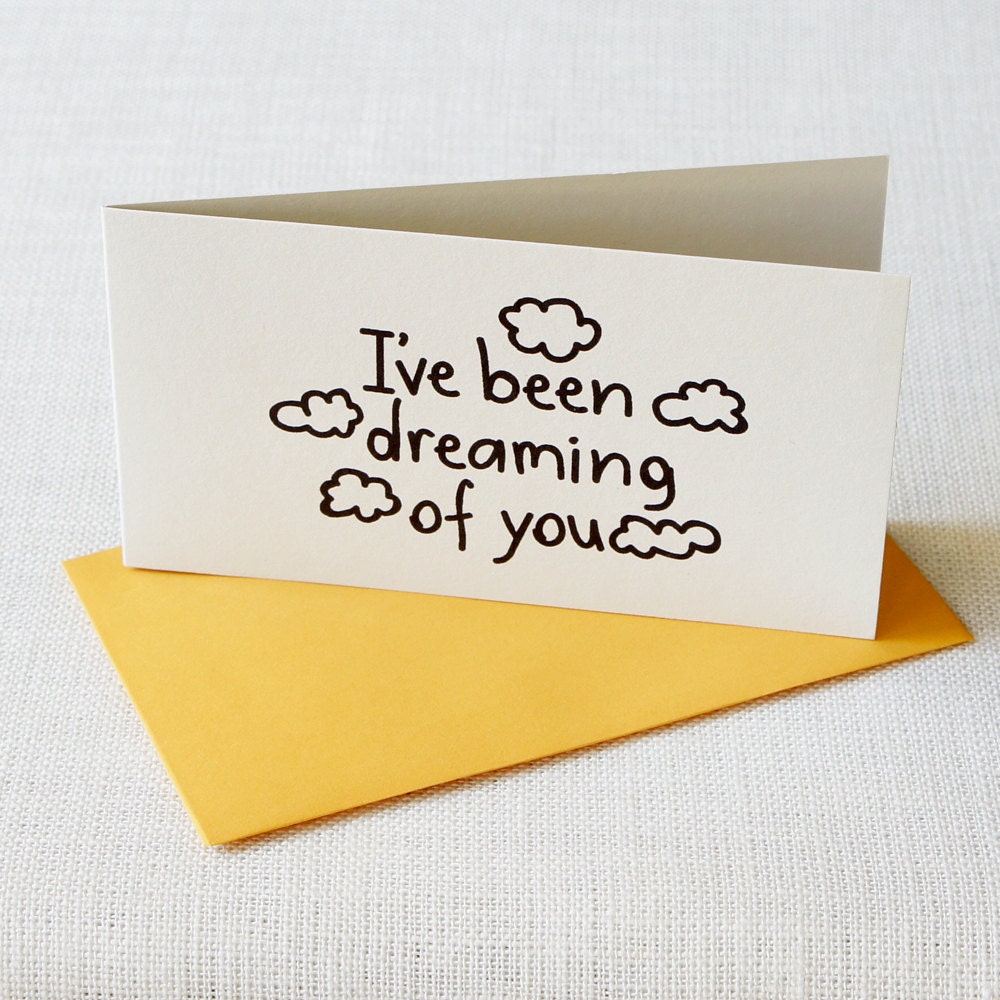 I've Been Dreaming of You Mini Card