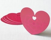 Heart gift tag - Set of 5