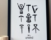 Let's Unwind print