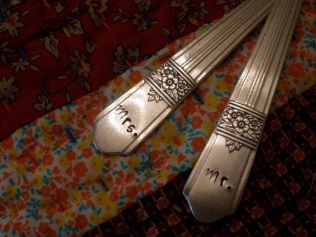 Wedding Cake Forks - Vintage
