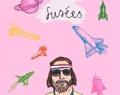 Richie Tenenbaum and Spaceships Limited Edition Print A3