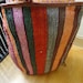 Vintage Rare Amazing Oversize Mafrash Quasqua'i tribe Nomad Bag Storage Trunk Kilim Duffle Persian Rug