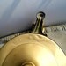 Vintage Chandelier, Brushed Gold Chandelier, Florentine Style. Mid Century Lighting