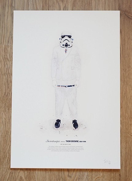 He Wears It 002 - Stormtrooper wears THOM BROWNE. New York