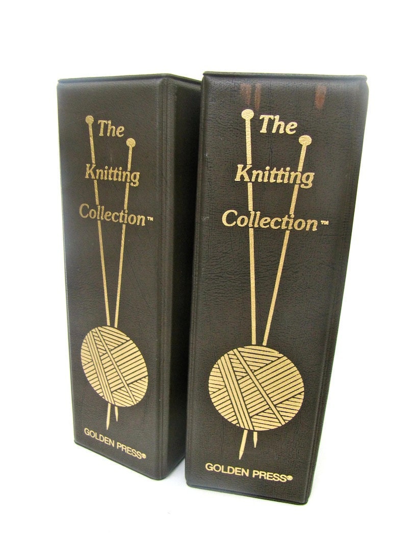 The Knitting Collection Vintage Knitting Books 2 Vols.1982