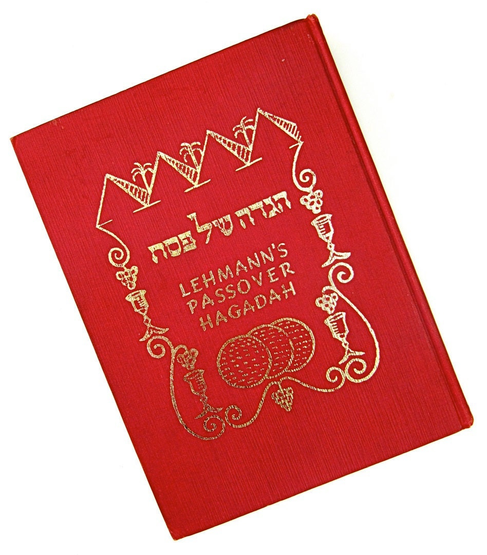 Lehmann's Passover Hagadah Commentary by Rabbi Marcus Lehmann 1969 CLEARANCE