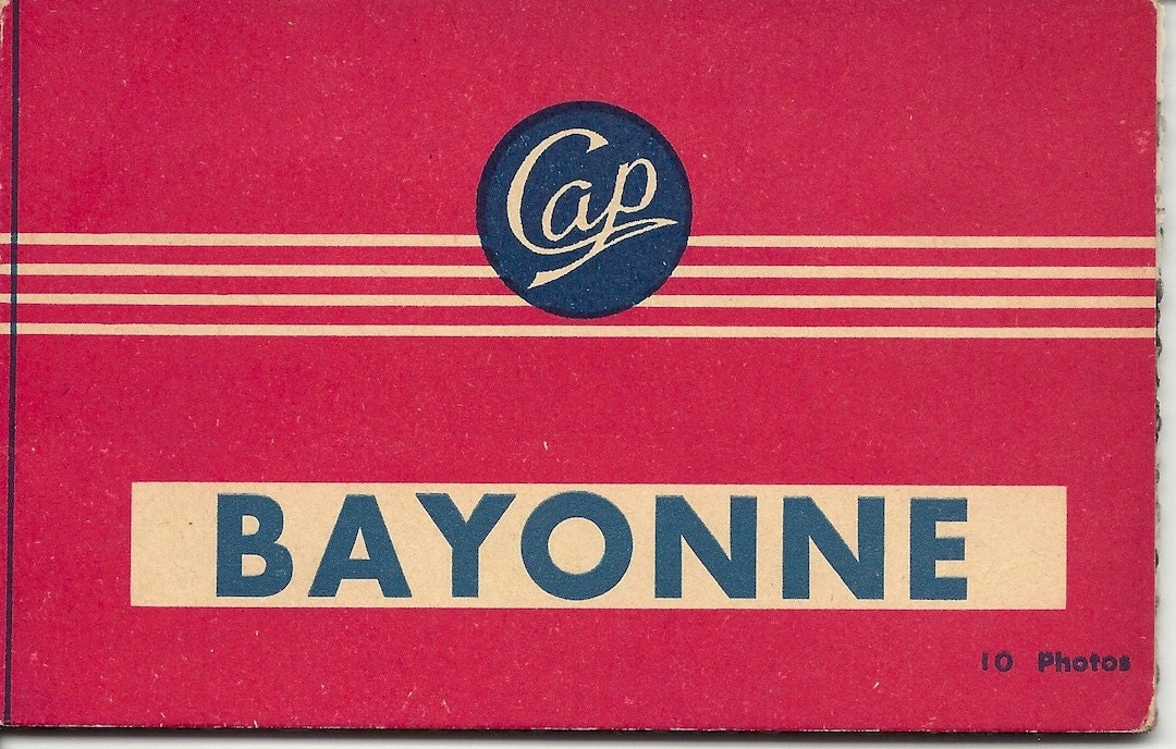 Bayonne France Postcard Souvenir Booklet 10 Postcards