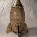 Pyrography Rocket Birdhouse