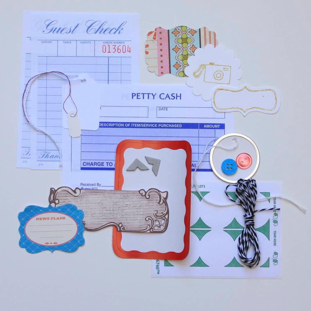 Mixed Media Notebook . Journal . Mini Book . Diary // Ephemera . Vintage Dictionary Book Pages // 4x6