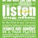 Marriage Advice . 11 x14 Love Rules Subway Art Poster Print . Romantic Wedding Anniversary Gift . Black on White // Scroll Sign