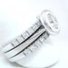 Round diamond engagement ring and bands bezel set 1.70ctw