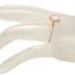 18k rose gold diamond engagement ring prong set art deco 1.62ctw