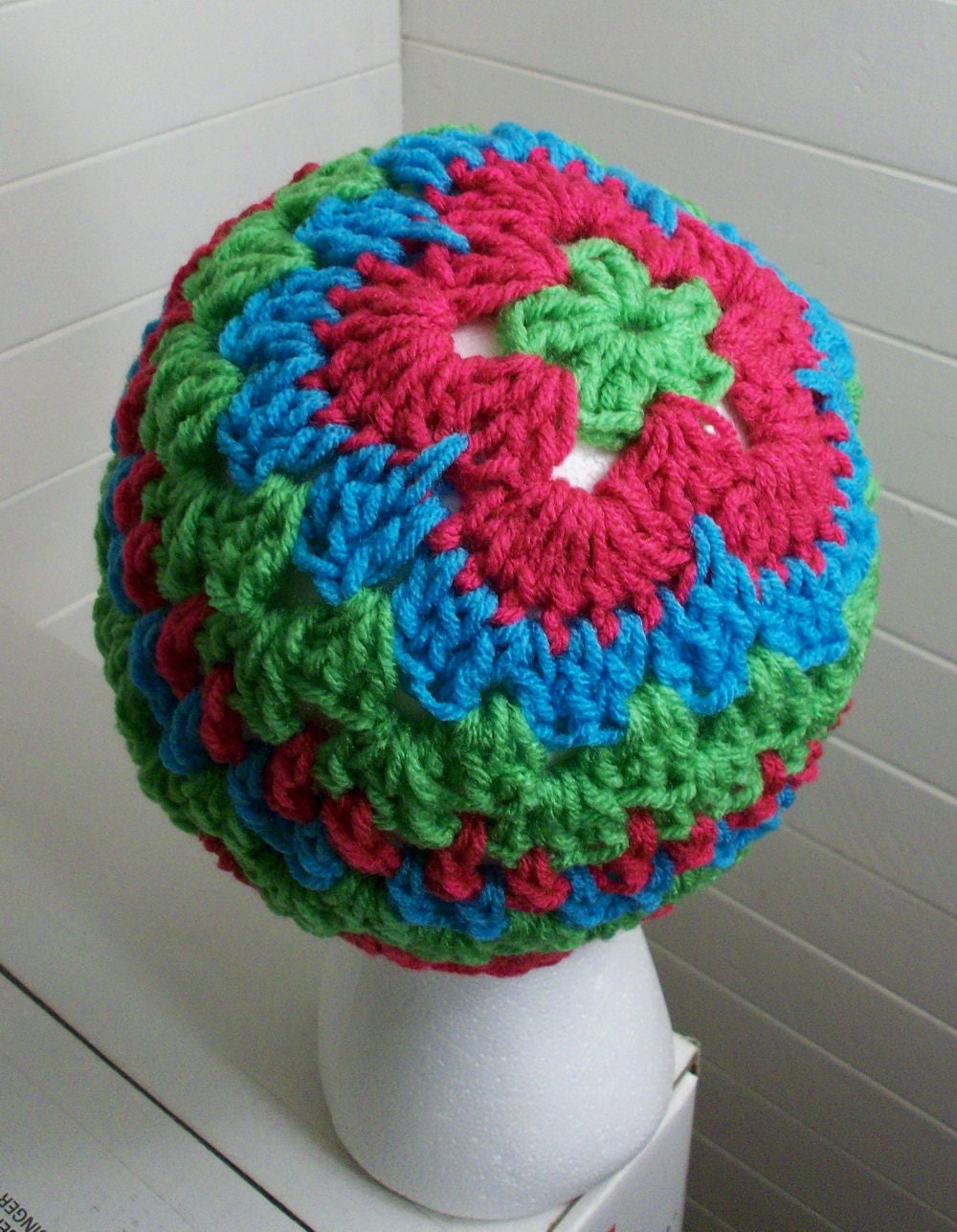 Neon Flower Hat