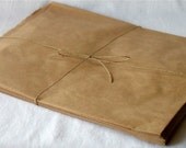 Merchandise Bags, Kraft, Flat - Set of 25 8.5 x 11"