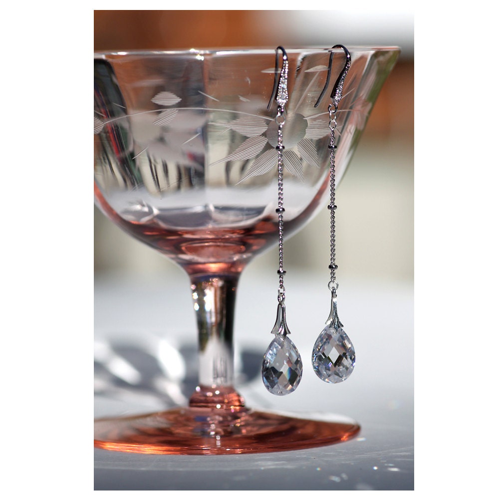 Macie's Bridal Crystal Earrings