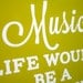 Friedrich Nietzsche Quote Life Without Music Would Be a Mistake A4 Archival Matte Print