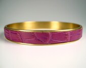 Handmade and Homemade Jewelry by dirty rice designs - Real Alligator Bracelet by dirty rice designs