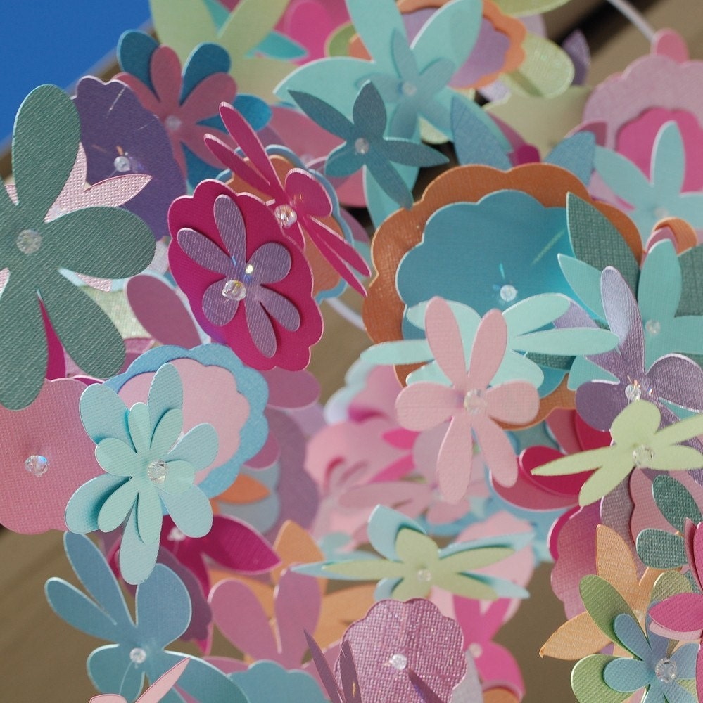 Floating Flower Mobile - customized just for you