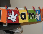 Mickey Mouse Clubhouse High Chair Banner
