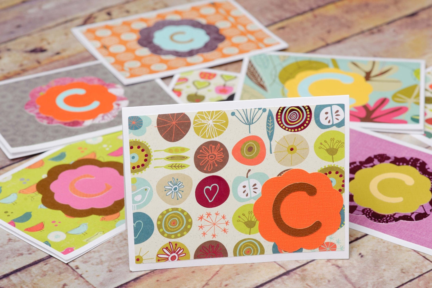 Super Cute Personalized Notecards - Set of 8 - Great for HOLIDAYS