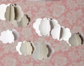 Super Cute Paper Cloud Mobile
