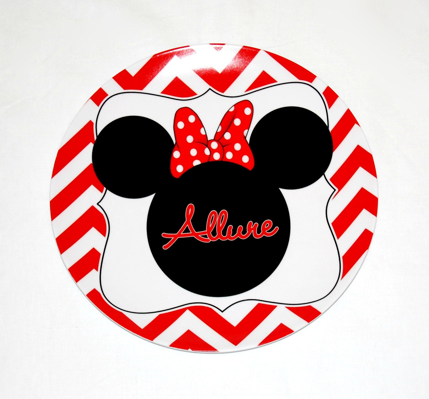 Mickey and Minnie Inspired Collection - Custom Plate Design Il_570xn