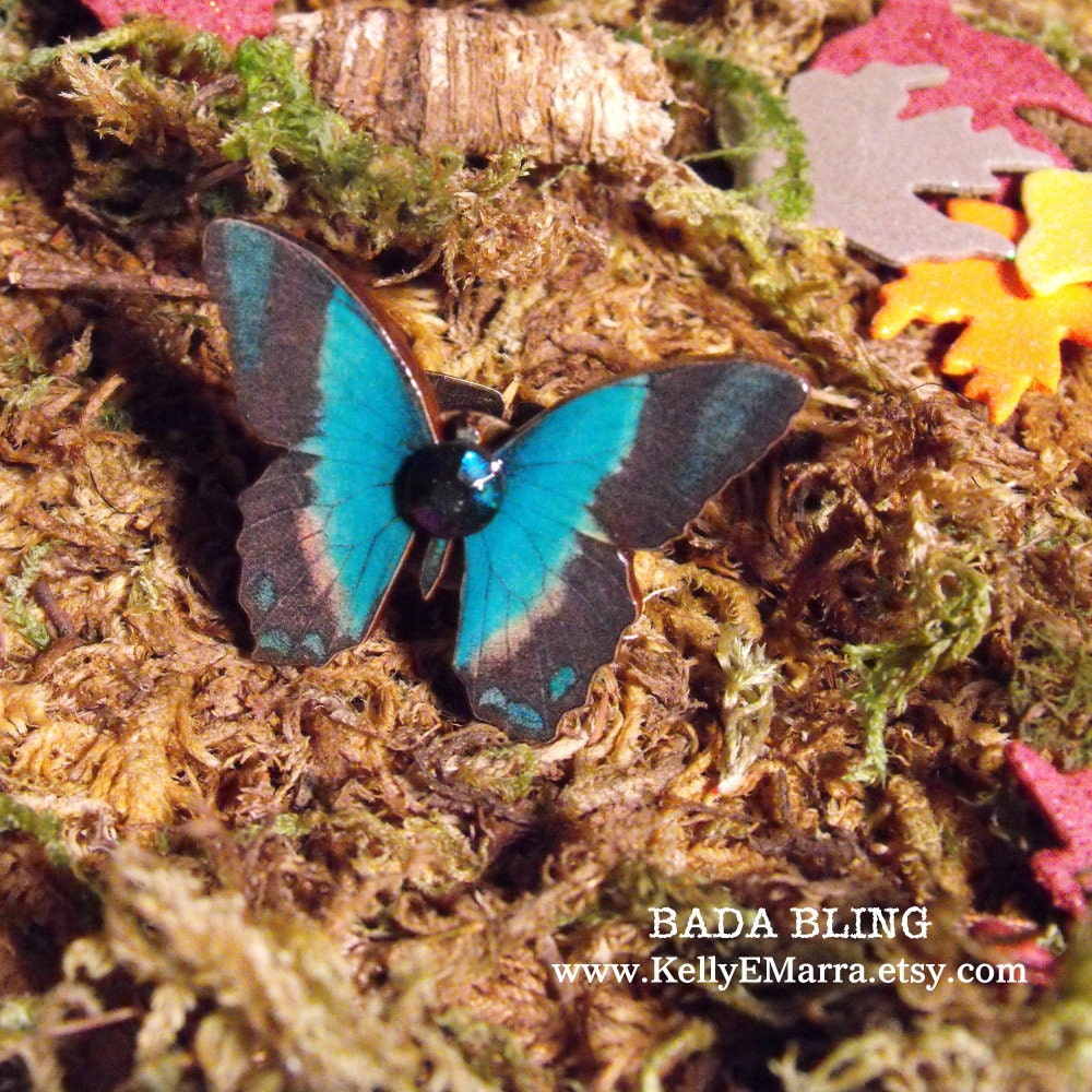 Woodland Butterfly Ring - Adjustable
