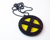 X-Men based emblem necklace - Acrylic