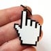Mouse cursor 8-bit pixels - Hand
