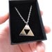 Triforce of Zelda - Polished Stainless Steel