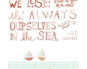 for whatever we lose. .. 8x10 archival print