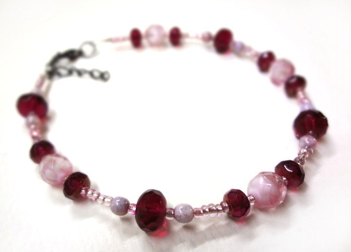 Rosy Pink Anklet