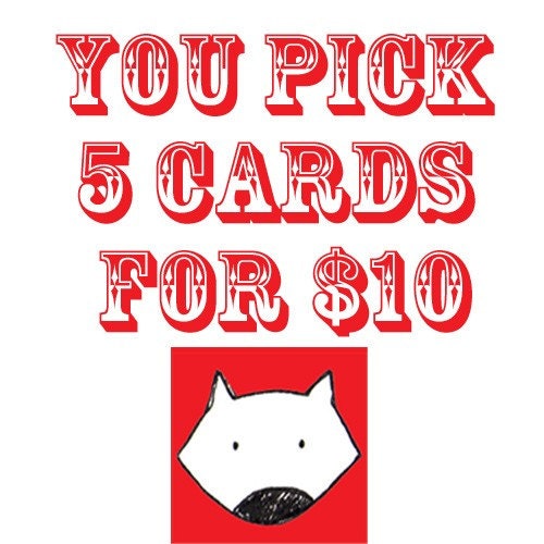 You Pick 5 Harry Potter Cards