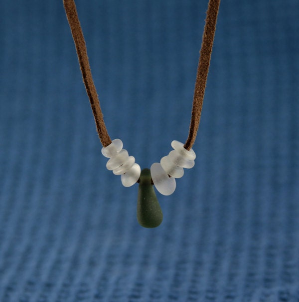 Necklace sea glass